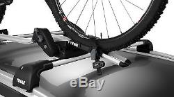Thule 598 Pro Ride Bike Cycle Carrier Roof Rack Mounted Fully Lockable FREE Lock