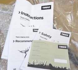 Thule 9103 ClipOn Rear Mounted Car 3 Bike Rack Carrier New Shop-Soiled TH-08-D7