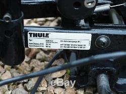 Thule 913 3 Bike Tow Bar Carrier with additional attachment for a 4th bike