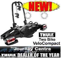 Thule 925 VeloCompact 2 Bike Cycle Carrier NEW TowBall Mount Tiltable Locking