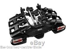 Thule 927 + 9261 Velo Compact 4 Bike Cycle Carrier TowBall Mount Tilts & Locks