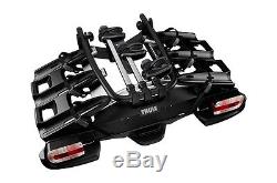 Thule 927 VeloCompact 3-Bike Cycle Carrier Tow Ball Mounted Tiltable Locking
