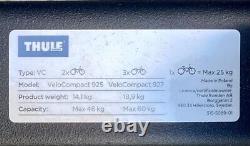 Thule 927 VeloCompact 3 Cycle / Bike Rack With Lights (Free UK Post)