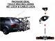 Thule 9502 Bike Cycle Carrier Tow Bar Mounted Hold 2 Bikes Lock Package