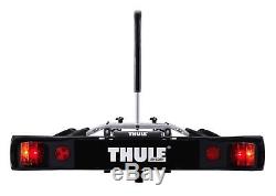 Thule 9502 Tow Bar mounted 2 Bike Carrier Latest Model FREE Thule Drinks Bottle