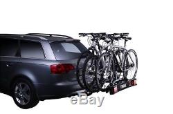 Thule 9503 3 bike cycle carrier attaches to tow bar ball hitch pivots