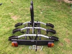 Thule 9503 Tilting 3 Bike Rack Cycle Carrier Tow Bar Mounted Used