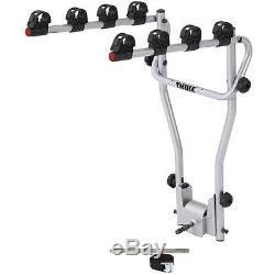 Thule 9708 Tow Bar Ball Mounted 4 Bike Cycle Carrier Rack Includes 957 Lock