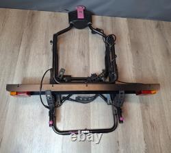 Thule 980 2 Bike Tow Bar Mounted Cycle Rack Bike Carrier Black WITH KEYS P950