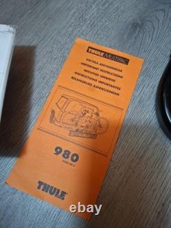 Thule 980 2 Bike Tow Bar Mounted Cycle Rack Bike Carrier Black WITH KEYS P950