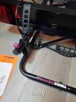 Thule 980 2 Bike Tow Bar Mounted Cycle Rack Bike Carrier Black WITH KEYS P950