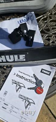 Thule 991 Raceway 2 E Bike Cycle Rack Carrier, Convertible Soft Top Cars, Van