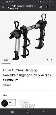 Thule 994001 Outway Hanging Bike Rear Boot Mount Cycle Carrier