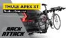 Thule Apex Xt Hitch Mount Bicycle Carrier Overview And Demonstration