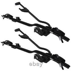 Thule Black Pro Ride Bike Cycle Carrier for Roof Rack Bars 598002 (x2)