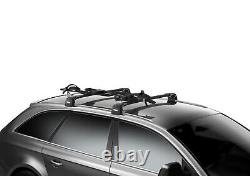 Thule Black Pro Ride Bike Cycle Carrier for Roof Rack Bars 598002 (x2)