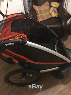 Thule Chariot Cross 2 Bike Trailer Jogger Baby Carrier Cycle Buggy Stroller