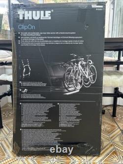 Thule Clip On Bike Carrier For Hatchback & Station Wagons (3 Bikes)