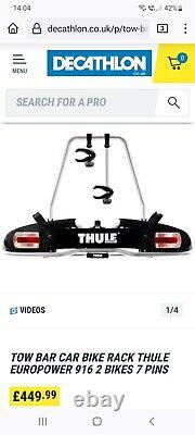 Thule Ep 916 Ebike Cycle Carrier