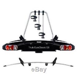 Thule EuroClassic G6 929 4 Four Bike Cycle Carrier + 9281 Extra Bike Adapter