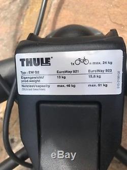 Thule Euroway G2 923 Tow Ball Mounted Bike Carrier