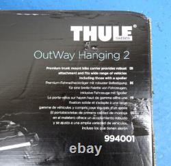 Thule Outway Hanging 2 994001 Rear Mount Car 2 Bike Rack Carrier Soiled TH122-D4