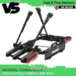 Thule Outway Towbar Mount 3-bike Platform Rack Universal Fit Bicycle Carrier