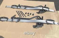 Thule ProRide 591 Cycle Carrier Bike / Rack Roof Aero T Bar Adaptors and Keys