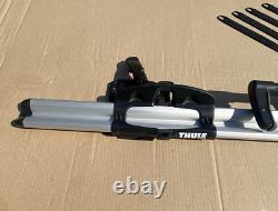 Thule ProRide 591 Cycle Carrier Bike / Rack Roof Aero T Bar Adaptors x2 Key