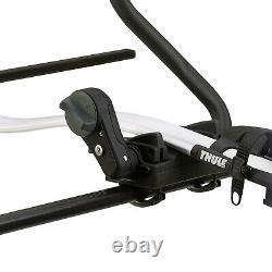 Thule ProRide 591 Silver Roof Mount Cycle Carrier Bike Rack with T-Track & Locks