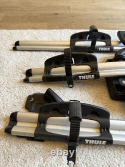 Thule ProRide 591 roof mounted cycle carrier x3