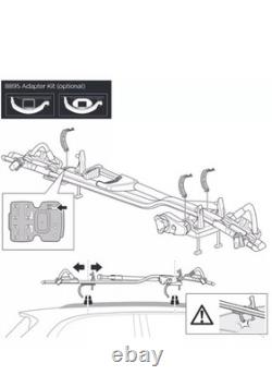 Thule ProRide 598B Black Roof Mount Cycle Carrier Bike Rack Inc T-Track & Locks