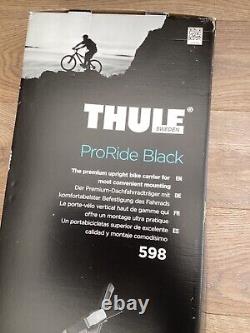 Thule ProRide 598B Black Roof Mount Cycle Carrier Bike Rack with T-Track & Locks