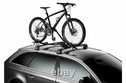 Thule ProRide 598 Cycle Carriers Black Twin Pack Key Matching Next Day