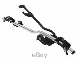 Thule ProRide 598 Silver Roof Mount Cycle Carrier Bike Rack with T-Track & Locks