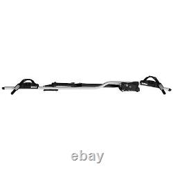 Thule ProRide 598 Twin-Pack Silver Roof Mount Cycle Carrier Bike Rack with Locks
