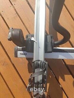 Thule Proride 598 Roof Mount Cycle Carrier X3 Plus Thule Alu Wing Evo Bars