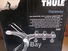 Thule Raceway 992 car cycle carrier for 3 bikes