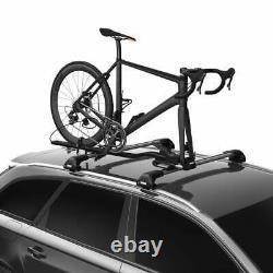 Thule TopRide Roof Bar Fork Mounted Lockable Single Bike Cycle Carrier 568