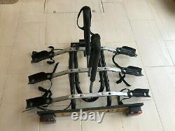 Thule Tow Bar 3 Bike RAck Cycle Carrier WIth Lights and 7 pin Adaptor & Spanner