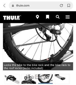 Thule UpRide 599 Roof Bike Rack 1 Bike Cycle Carrier