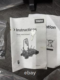 Thule VeloCompact 925 Towbar Mount 2 Bike Rack Anti-Theft Lock 7-Pin