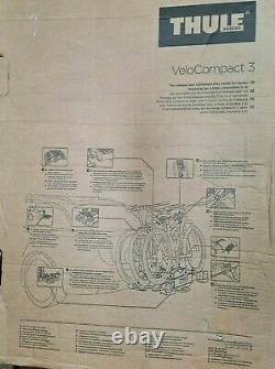 Thule VeloCompact 927 3 Bike 7-pin Towbar Mounted Bike Carrier