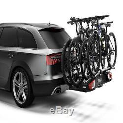 Thule VeloSpace XT 3 Towbar Mounted 3/4 Bike Cycle Carrier + Extra Bike Adpater