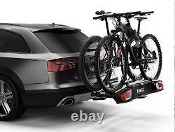 Thule Velospace Xt 2 Bike Bicycle Cycle Holder Rack Towbar Ball Carrier 13-pin