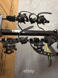 Thule Vertex 4 Bike Hitch Mount Rack Folding Bicycle Carrier With Straps