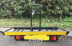 Thule back rack towball mounted carrier roofrack fiamma cycle bike block camping