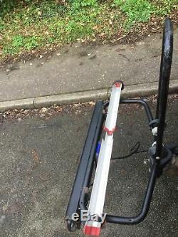 Thule back rack towball mounted carrier roofrack fiamma cycle bike block camping