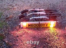 Thule bike carrier 9503 towball mounted. New LED lights 13 pin. Single 2 3 cycles