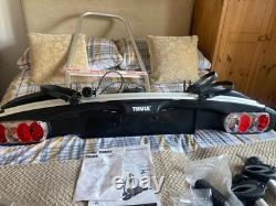 Thule towbar 908 3-bike carrier new with over £100 of extras